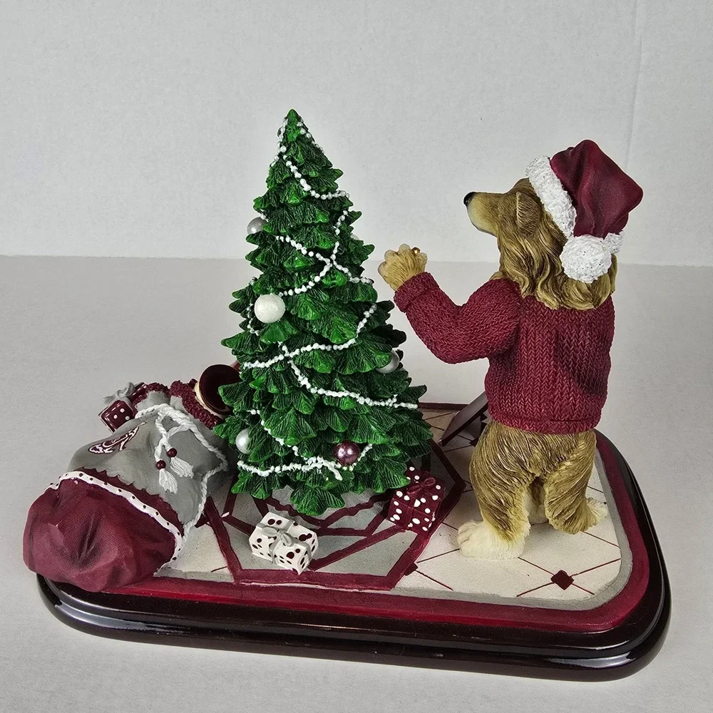 Vintage 2003 Slavic Treasures Texas A&M Aggies Tree Trimmer Figurine Mascot